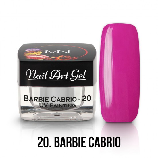 Painting Nail Art Gel - 20 - Barbie Cabrio (HEMA-free) - 4g