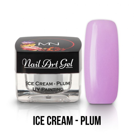Painting Nail Art Gel - Ice Cream - Plum (HEMA-free) - 4g