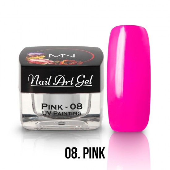 UV Painting Nail Art Gel - 08 - Pink - 4g