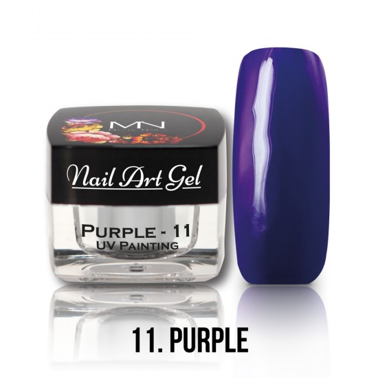Painting Nail Art Gel - 11 - Purple (HEMA-free) - 4g