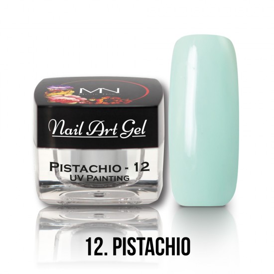 UV Painting Nail Art Gel - 12 - Pistachio (HEMA-free) - 4g