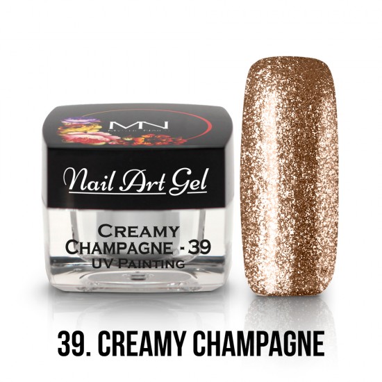 UV Nail Art Gel - 39 - Creamy Champagne - 4g