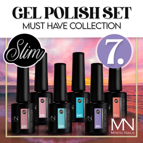 Gel Polish Set 07 - Must Have Collection (HEMA-free) - 6 pcs x 6 ml