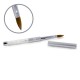 	Kolinsky Silver Glamour Builder Brush - Flat-peaked - #10