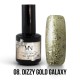 Gel Polish Dizzy 08 - Dizzy Gold Galaxy 12ml 