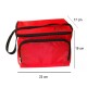 Cooler bag with Mystic Nails logo - red