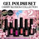Gel Polish Set 02 - Cherry Blossom collection (HEMA-free) - 6 pcs x 6ml