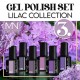 Gel Polish Set 03 - Lilac collection - 6 pcs x 6ml